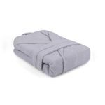 Casa si Gradina - Textile si covoare - Textile baie - Halate de baie - Halat de baie, L'essentiel Maison, gri, xl, 100% bumbac - Infinity.ro