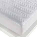 Casa si Gradina - Textile si covoare - Lenjerii de pat - Protectie saltea - Protectie saltea, L'essentiel Maison, alb, 100x200+30 cm, 100% bumbac, 315CFB1152 - Infinity.ro