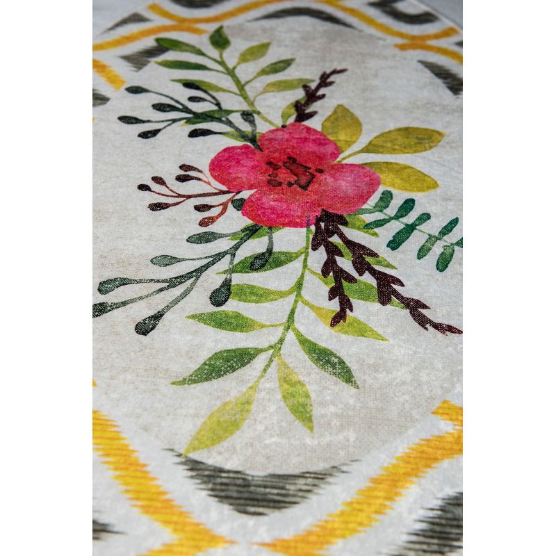 Casa si Gradina - Textile si covoare - Covoare - Covorase baie - Set covorase de baie, L'essentiel Maison, multicolor, 50x60 cm si 60x100 cm, 100% poliester, antiderapant, 359CHL1535 - Infinity.ro