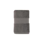Casa si Gradina - Textile si covoare - Textile baie - Prosoape - Prosop de fata, L'essentiel Maison, gri inchis, 30x50 cm, 100% bumbac - Infinity.ro