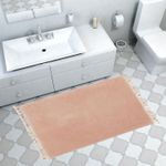 Casa si Gradina - Textile si covoare - Covoare - Covorase baie - Covoras de baie, L'essentiel Maison, cappuccino, 50x75 cm, 100% acrilic, antiderapant, 299ANR1858 - Infinity.ro