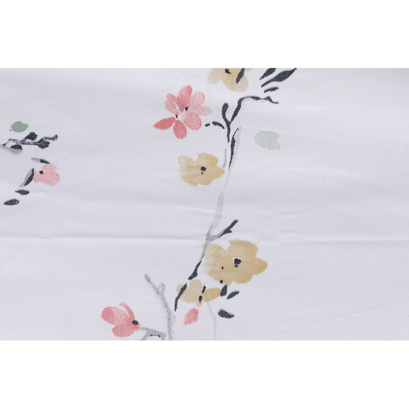 Casa si Gradina - Textile si covoare - Lenjerii de pat - Seturi de lenjerie - Set lenjerie de pat dublu, L'essentiel Maison, alb si somon, 200x220 cm, 100% bumbac ranforce - Infinity.ro
