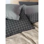 Casa si Gradina - Textile si covoare - Lenjerii de pat - Seturi de lenjerie - Set lenjerie de pat dublu, L'essentiel Maison, gri, cearsaf 240x260 cm, 50% bumbac 50% poliester - Infinity.ro