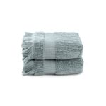 Casa si Gradina - Textile si covoare - Textile baie - Prosoape - Set prosoape baie, L'essentiel Maison, verde, 75x150 cm, 100% bumbac, 2 bucati - Infinity.ro