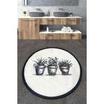 Casa si Gradina - Textile si covoare - Covoare - Covorase baie - Covoras de baie, L'essentiel Maison, multicolor, 100x100 cm, 100% poliester, antiderapant, 510CHL1105 - Infinity.ro