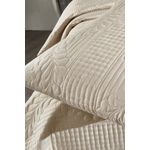 Casa si Gradina - Textile si covoare - Pături și cuverturi - Cuverturi - Set cuvertura pat dublu, L'essentiel Maison, cappucino, 230x250 cm, 100% bumbac, lavabil la masina - Infinity.ro