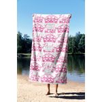 Casa si Gradina - Textile si covoare - Textile baie - Prosoape - Prosop de plaja, L'essentiel Maison, multicolor, 90x150 cm, microfibra, 450AST1185 - Infinity.ro
