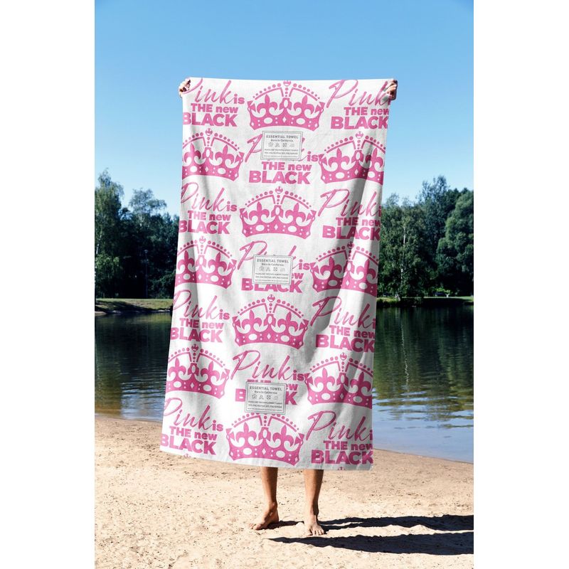 Casa si Gradina - Textile si covoare - Textile baie - Prosoape - Prosop de plaja, L'essentiel Maison, multicolor, 90x150 cm, microfibra, 450AST1185 - Infinity.ro