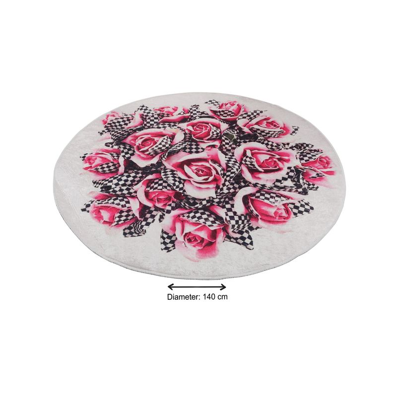 Casa si Gradina - Textile si covoare - Covoare - Covorase baie - Covoras de baie, L'essentiel Maison, multicolor, 140 cm, 100% poliester, antiderapant, 359CHL4163 - Infinity.ro