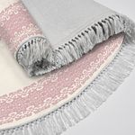 Casa si Gradina - Textile si covoare - Covoare - Covorase baie - Set covorase de baie, L'essentiel Maison, pudra, 50x60 cm si 60x100 cm, 100% poliester, antiderapant, 299ANR1660 - Infinity.ro