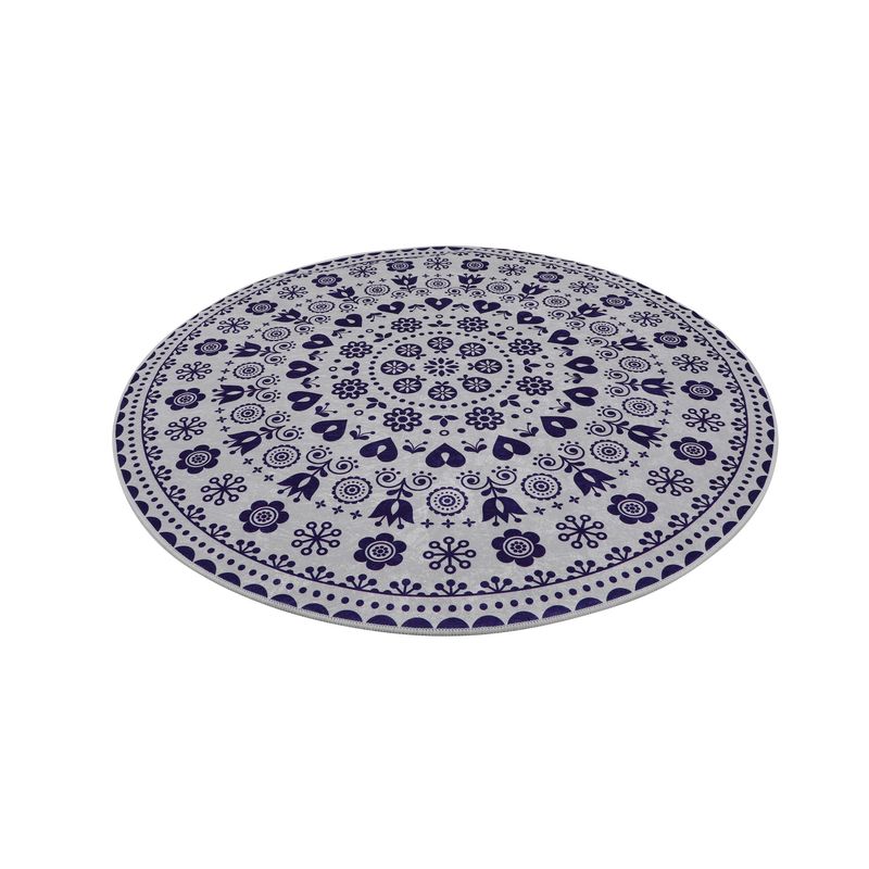 Casa si Gradina - Textile si covoare - Covoare - Covorase baie - Covoras de baie, L'essentiel Maison, multicolor, 140 cm, 100% poliester, antiderapant, 359CHL4241 - Infinity.ro
