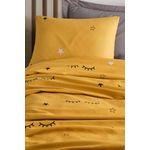 Casa si Gradina - Textile si covoare - Lenjerii de pat - Seturi de lenjerie - Set lenjerie pat, L'essentiel Maison, galben negru, 160x235 cm, 100% bumbac - Infinity.ro