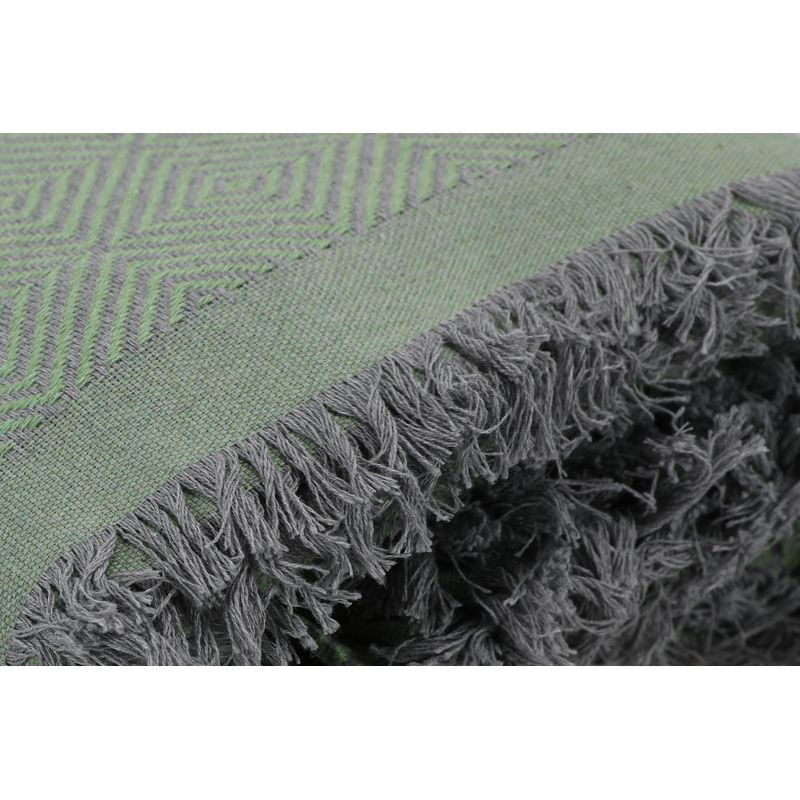 Casa si Gradina - Textile si covoare - Huse pentru mobilier - Husa canapea, L'essentiel Maison, verde, 175x230 cm, 100% bumbac - Infinity.ro