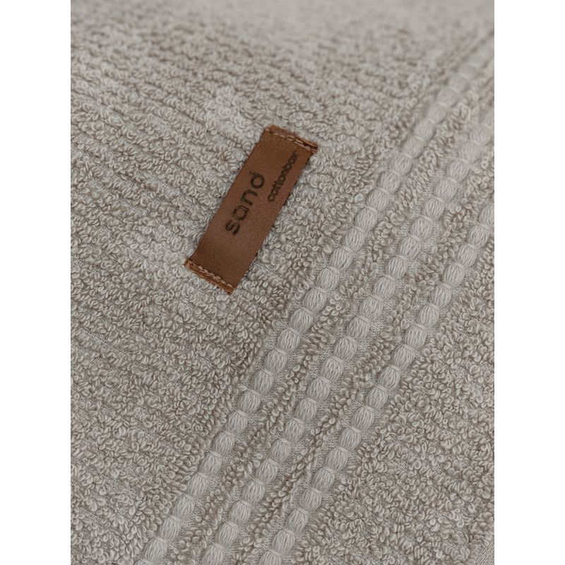 Casa si Gradina - Textile si covoare - Textile baie - Prosoape - Set prosoape baie, L'essentiel Maison, bej, 100% bumbac, 3 piese - Infinity.ro