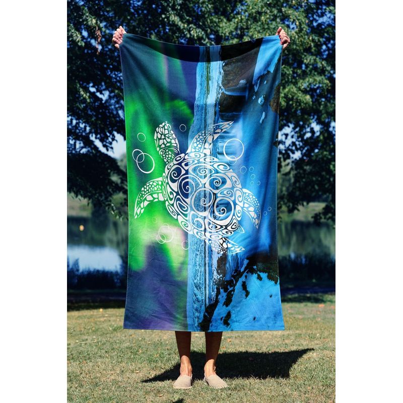 Casa si Gradina - Textile si covoare - Textile baie - Prosoape - Prosop de plaja, L'essentiel Maison, multicolor, 90x150 cm, microfibra, 450AST1157 - Infinity.ro