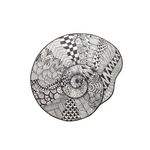 Casa si Gradina - Textile si covoare - Covoare - Covorase baie - Covoras de baie, L'essentiel Maison, negru si alb, 100 cm, 100% poliester, antiderapant, 359CHL4291 - Infinity.ro