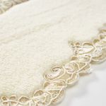 Casa si Gradina - Textile si covoare - Covoare - Covorase baie - Set covorase de baie, L'essentiel Maison, crem, 50x60 cm si 60x100 cm, 100% poliester, antiderapant, 299ANR1476 - Infinity.ro