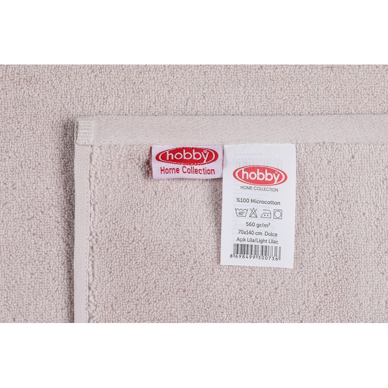Casa si Gradina - Textile si covoare - Textile baie - Prosoape - Set prosoape baie, L'essentiel Maison, liliac deschis, 70x140 cm, 100% bumbac, 2 bucati - Infinity.ro