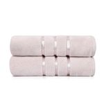 Casa si Gradina - Textile si covoare - Textile baie - Prosoape - Set prosoape baie, L'essentiel Maison, liliac deschis, 70x140 cm, 100% bumbac, 2 bucati - Infinity.ro