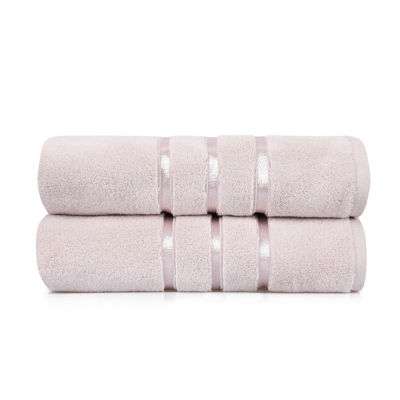 Casa si Gradina - Textile si covoare - Textile baie - Prosoape - Set prosoape baie, L'essentiel Maison, liliac deschis, 70x140 cm, 100% bumbac, 2 bucati - Infinity.ro