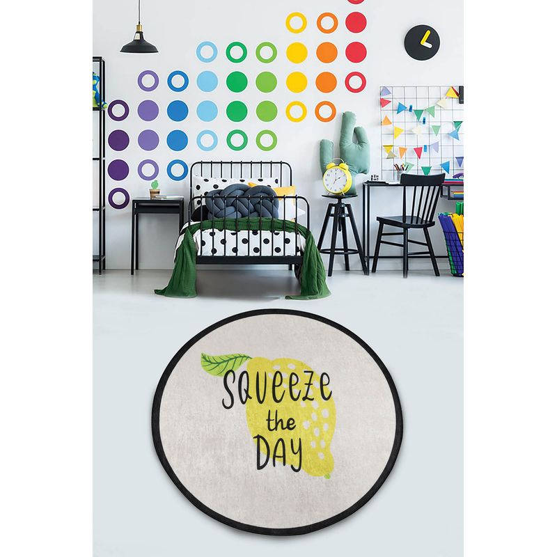 Casa si Gradina - Textile si covoare - Covoare - Covorase baie - Covoras de baie, L'essentiel Maison, multicolor, 100 cm, 100% poliester, antiderapant, 359CHL4822 - Infinity.ro