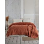 Casa si Gradina - Textile si covoare - Pături și cuverturi - Cuverturi - Cuvertura, L'essentiel Maison, rosu tigla, 220x240 cm, 100% bumbac, jacquard - Infinity.ro