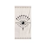 Casa si Gradina - Textile si covoare - Textile baie - Prosoape - Prosop de plaja, L'essentiel Maison, crem, 75x150 cm, 60% bumbac 40% poliester, lavabil la masina - Infinity.ro
