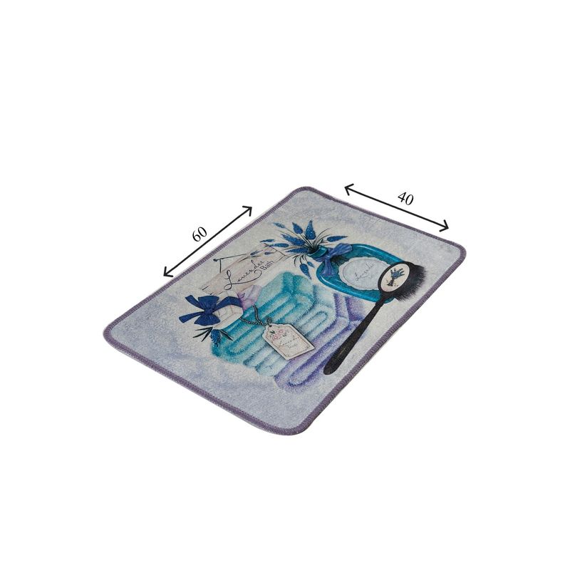 Casa si Gradina - Textile si covoare - Covoare - Covorase baie - Covoras de baie, L'essentiel Maison, multicolor, 40x60 cm, 100% poliester, antiderapant, 359CHL1753 - Infinity.ro