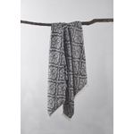 Casa si Gradina - Textile si covoare - Textile baie - Prosoape - Prosop de plaja, L'essentiel Maison, negru alb bej, 90x170 cm, 100% bumbac - Infinity.ro