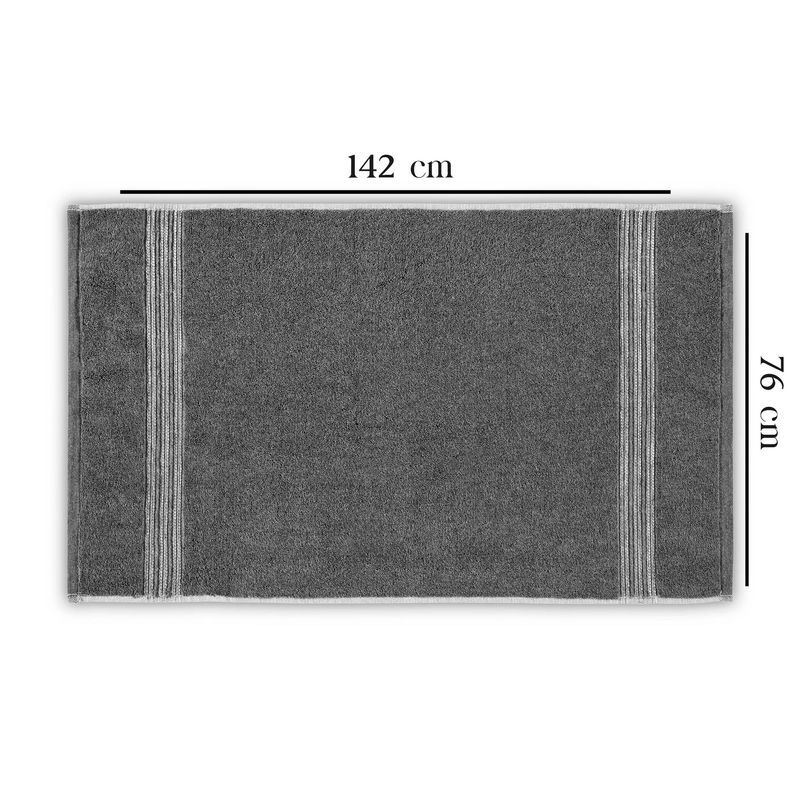 Casa si Gradina - Textile si covoare - Textile baie - Prosoape - Prosop de baie, L'essentiel Maison, antracit, 76x142 cm, 100% bumbac - Infinity.ro
