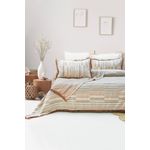 Casa si Gradina - Textile si covoare - Lenjerii de pat - Seturi de lenjerie - Set pique dublu, L'essentiel Maison, rosu tigla, 240x260 cm, 100% bumbac, jacquard - Infinity.ro