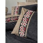 Casa si Gradina - Textile si covoare - Lenjerii de pat - Seturi de lenjerie - Set lenjerie pat single, L'essentiel Maison, bej, 160x220 cm, 100% bumbac ranforce, 129CTN4707 - Infinity.ro