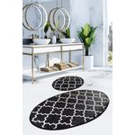 Casa si Gradina - Textile si covoare - Covoare - Covorase baie - Set covorase de baie, L'essentiel Maison, multicolor, 50x60 cm + 60x100 cm, 100% poliester, antiderapant, 359CHL2391 - Infinity.ro