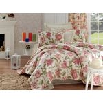 Casa si Gradina - Textile si covoare - Lenjerii de pat - Seturi de lenjerie - Set lenjerie de pat dublu, L'essentiel Maison, roz, 100% bumbac, pique 200x235 cm, cearsaf 220x240 cm - Infinity.ro