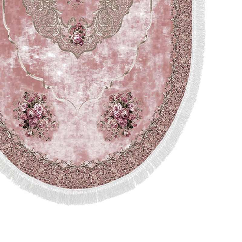 Casa si Gradina - Textile si covoare - Covoare - Covorase baie - Set covorase de baie, L'essentiel Maison, pudra, 50x60 cm si 60x100 cm, 100% poliester, antiderapant, 299ANR1675 - Infinity.ro