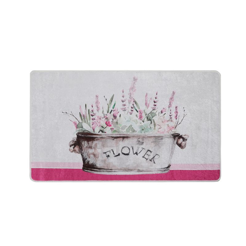 Casa si Gradina - Textile si covoare - Covoare - Covorase baie - Covoras de baie, L'essentiel Maison, multicolor, 70x120 cm, 100% poliester, antiderapant, 359CHL5168 - Infinity.ro