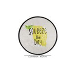 Casa si Gradina - Textile si covoare - Covoare - Covorase baie - Covoras de baie, L'essentiel Maison, multicolor, diametru 160 cm, 100% poliester, antiderapant, 359CHL4825 - Infinity.ro