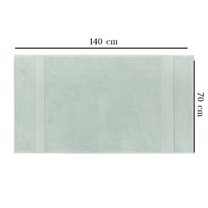 Casa si Gradina - Textile si covoare - Textile baie - Prosoape - Prosop de baie, L'essentiel Maison, verde mare, 70x140 cm, 100% bumbac - Infinity.ro