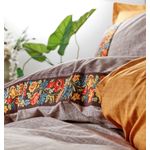 Casa si Gradina - Textile si covoare - Lenjerii de pat - Seturi de lenjerie - Set lenjerie pat dublu, L'essentiel Maison, nurca, 200x220 cm, 100% bumbac ranforce - Infinity.ro