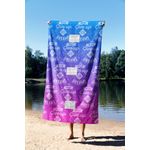 Casa si Gradina - Textile si covoare - Textile baie - Prosoape - Prosop de plaja, L'essentiel Maison, multicolor, 90x150 cm, microfibra, 450AST1182 - Infinity.ro