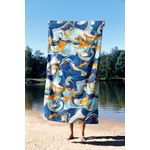 Casa si Gradina - Textile si covoare - Textile baie - Prosoape - Prosop de plaja, L'essentiel Maison, multicolor, 70x130 cm, microfibra, 450AST1122 - Infinity.ro