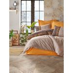 Casa si Gradina - Textile si covoare - Lenjerii de pat - Seturi de lenjerie - Set lenjerie pat dublu, L'essentiel Maison, nurca, 200x220 cm, 100% bumbac ranforce - Infinity.ro