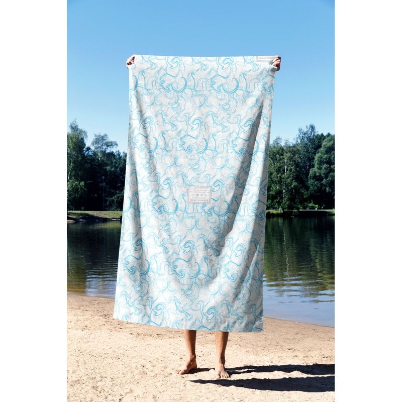 Casa si Gradina - Textile si covoare - Textile baie - Prosoape - Prosop de plaja, L'essentiel Maison, multicolor, 70x130 cm, microfibra, 450AST1122 - Infinity.ro