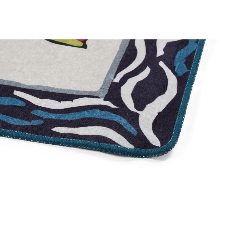 Casa si Gradina - Textile si covoare - Covoare - Covorase baie - Covoras de baie, L'essentiel Maison, multicolor, 70x120 cm, 100% poliester, antiderapant, 359CHL5183 - Infinity.ro
