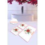 Casa si Gradina - Textile si covoare - Covoare - Covorase baie - Set covorase de baie, L'essentiel Maison, multicolor, 60x100 cm si 50x60 cm, 100% poliester, antiderapant, 359CHL4428 - Infinity.ro