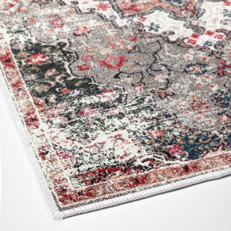 Casa si Gradina - Textile si covoare - Covoare - Covorase baie - Set covorase de baie, L'essentiel Maison, multicolor, 50x60 cm si 60x100 cm, 100% poliester, antiderapant, antibacterian, 299ANR1572 - Infinity.ro