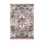 Casa si Gradina - Textile si covoare - Covoare - Covorase baie - Set covorase de baie, L'essentiel Maison, multicolor, 50x60 cm si 60x100 cm, 100% poliester, antiderapant, antibacterian, 299ANR1572 - Infinity.ro