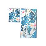 Casa si Gradina - Textile si covoare - Covoare - Covorase baie - Set covorase de baie, L'essentiel Maison, multicolor, 50x60 cm si 60x100 cm, 100% poliester, antiderapant, 359CHL2374 - Infinity.ro