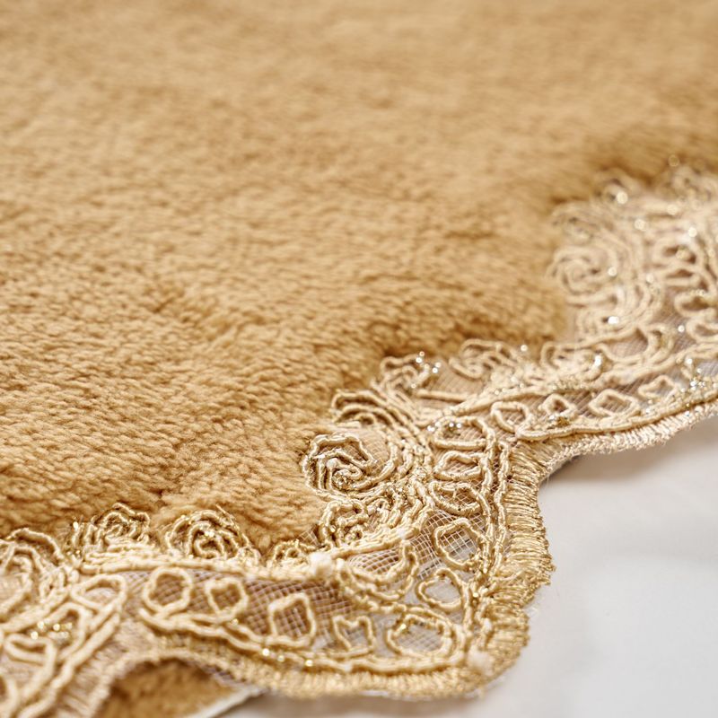 Casa si Gradina - Textile si covoare - Covoare - Covorase baie - Set covorase baie, L'essentiel Maison, maro deschis, 50x60 cm si 60x100 cm, 100% poliester, antiderapant, antibacterian - Infinity.ro