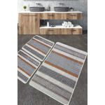 Casa si Gradina - Textile si covoare - Covoare - Covorase baie - Set covorase de baie, L'essentiel Maison, multicolor, 60x100 cm + 2x50x60 cm, 100% poliester, antiderapant, 359CHL5331 - Infinity.ro